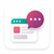 Floating SMS Chat icon